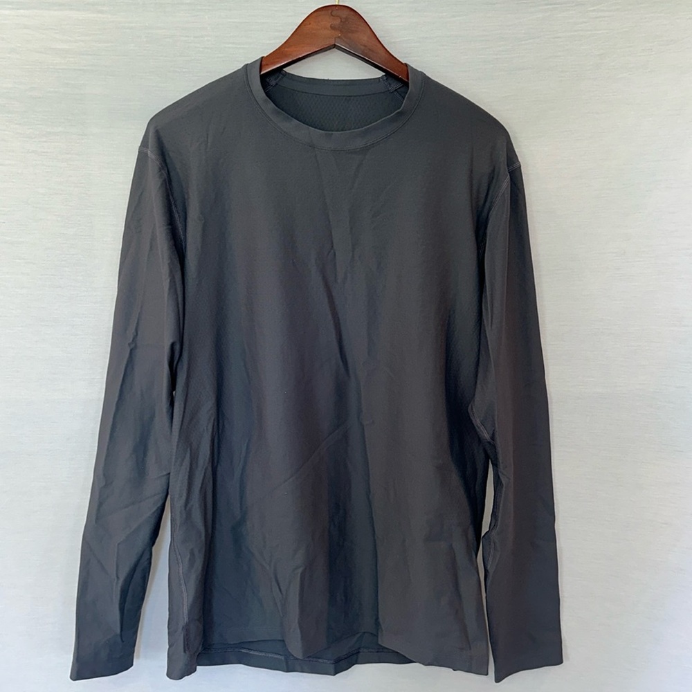 Lightweight Grey Lululemon Performance Long Sleeve